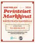 Vuoden ensimmäiset Perinteiset Markkinat järjestetään kävelykatu Manskilla sunnuntaina 12.4.2026 klo 10-15. 🤩

✨ Järjestäjävuorossa Kouvolan Pallonlyöjät.

🥨 Tervetuloa markkinoille! 🥨

@pallonlyojat

#perinteisetmarkkinat #kouvola #kevätmarkkinat  #kävelykatumanski #visitkouvola