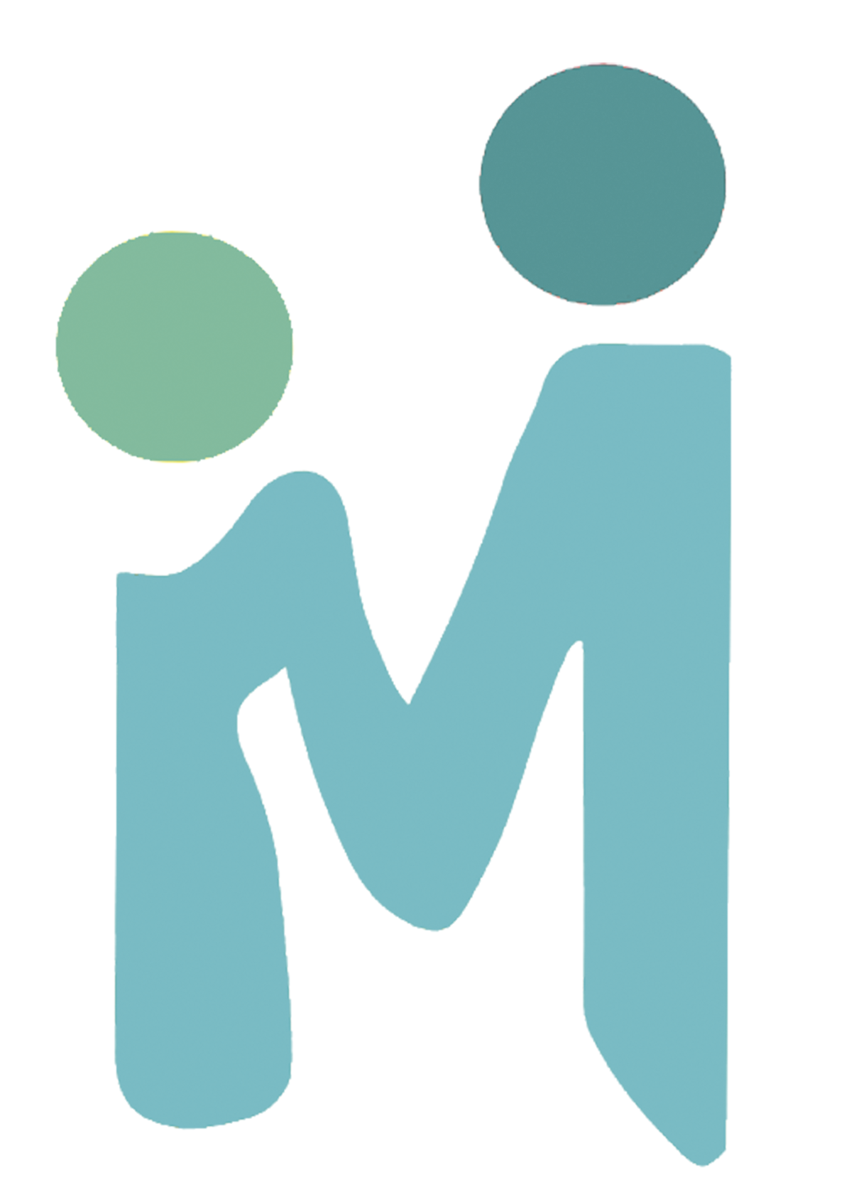 Turkoosi M-logo taustaton Kouvolan Ydinkeskusta ry