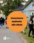 Viikon tapahtumavinkit, olkaa hyvä!👉

TIISTAINA 19.5.
🎭 klo 18.00 Nute: Let's Play Hamlet @kouvolanteatteri 

🎯 klo 18–20 Bingo @holvikouvola 
🧠 klo 19–21 Brainstrom-visailu @puboldtom 

KESKIVIIKKONA 20.5.
🎭 klo 18.00 Nute: Let's Play Hamlet @kouvolanteatteri 

TORSTAINA 21.5.
🎭 klo 10.00 Salainen puutarha @kouvolanteatteri 
✨ klo 15–19 Iltatori Kouvolan Kauppatorilla
🎭 klo 18.00 Nute: Let's Play Hamlet @kouvolanteatteri 
🎨 klo 18–20.30 Paint & Wine - työpaja @gastropub_betony

LAUANTAINA 16.5.
🕰️ klo 8–14 Kirpputori Pohjola-torilla 
🪡 klo 10–15 Käsityö- ja taitopäivä sekä kirpputori Museokorttelissa